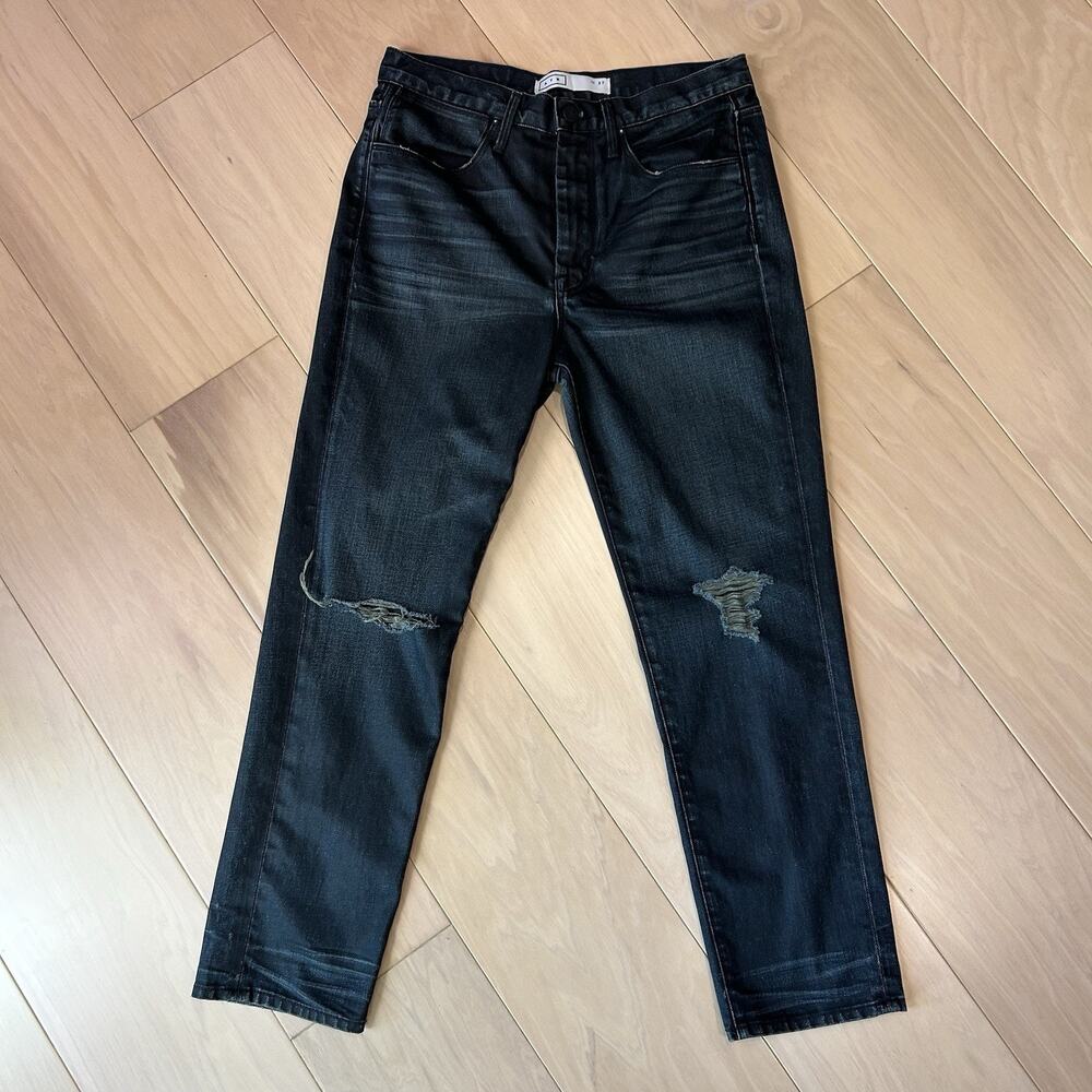 AYR Slouchy Denim Jeans Distressed Knee Women’s 30 *Measured